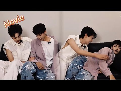 【雙人採訪】鄭朋田雷別裝直男了！私下又親又抱黏到不行🔥喊卡都不撒手💥｜#bl #revengedlove  #love  #movie  #ziyu  #tianxuning