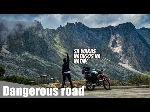 Ilocos Norte to Apayao Road [full video] | Dangerous road Philippines | Blazing Mountain of the Gods