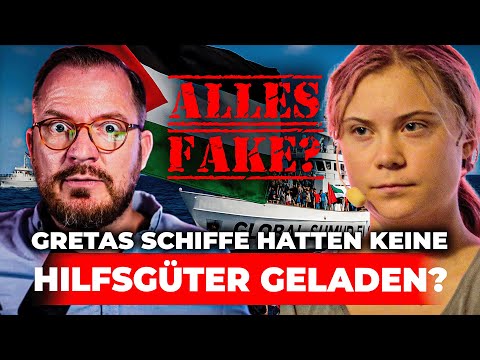Gretas Schiffe hatten keine Hilfsgüter geladen? Alles Fake?