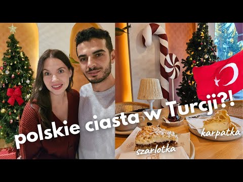 Polskie ciasta w tureckiej kawiarni?! 🇹🇷🎅 Burdur VLOGMAS | Kawa po turecku