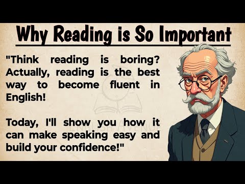 Why Reading is So Important || Improve Your English || Importance of Reading || Graded Reader