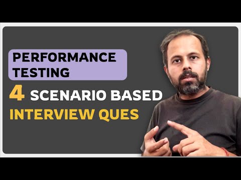 #AskRaghav | 4 Scenario based interview Ques | Performance Testing