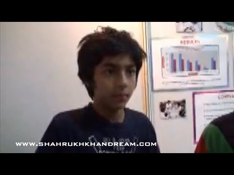 Off SRK | Aryan Khan's Science Project in School
