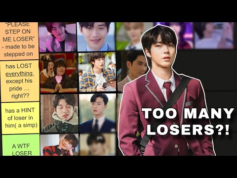 THE KDRAMA LOSERS TIER LIST 2 | idk they are so manyyy 