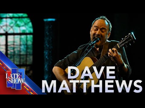 "Don't Drink The Water" - Dave Matthews (LIVE on The Late Show)