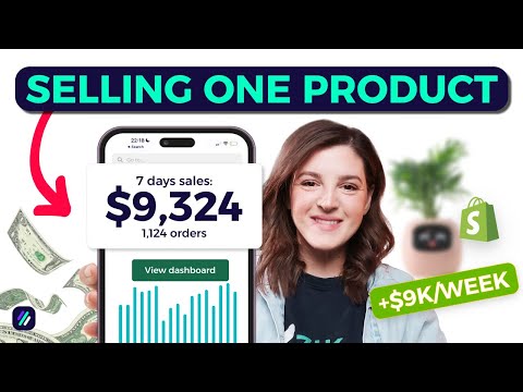 $10k in 7 Days Dropshipping ONE Product On Shopify