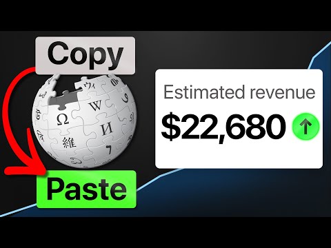 How I Make $22,680/mo by Copying Wikipedia on YouTube