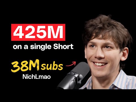 The System Behind a Billion Views a Month | NichLmao Exclusive Interview on The Driven Podcast