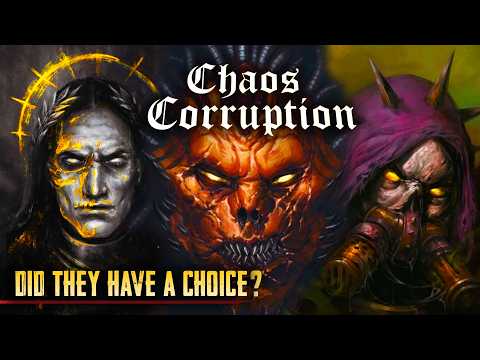 Is Falling to Chaos a Choice or is it inevitable? CHAOS CORRUPTION - Warhammer 40K LORE DISCUSSION