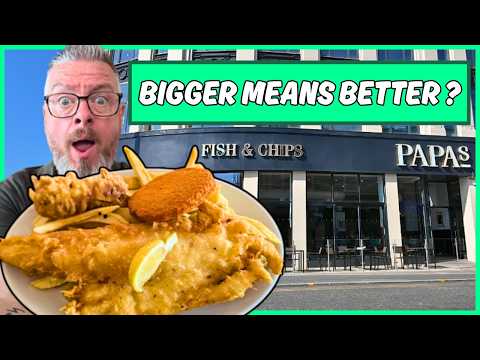I Review BLACKPOOL'S BIGGEST FISH & CHIP SHOP!