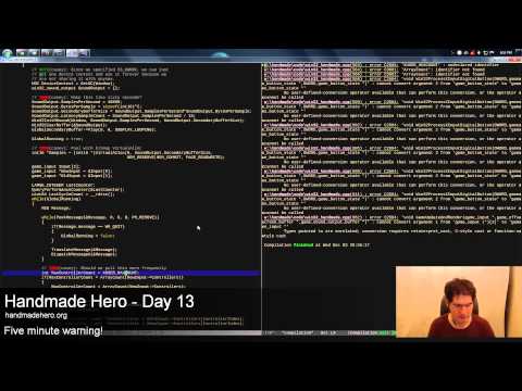 Handmade Hero Day 013 - Platform-independent User Input