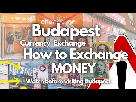 Budapest currency exchange , How to Exchange money in Budapest , @TheBudapestguide