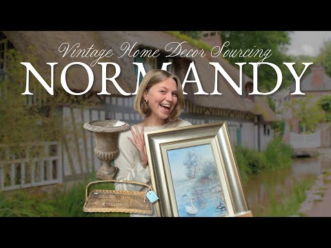 The Most Romantic Painting I’ve Ever Found + 5 Secret Normandy Antique Shops