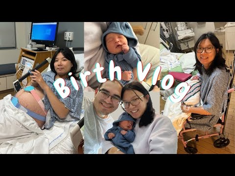 BIRTH VLOG! *38 weeks Induction* Labour & Delivery of our First Baby