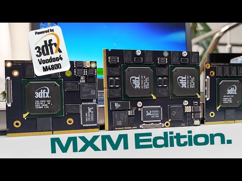 3dfx is Back… In MXM Form! Testing the Voodoo4 M4800 (64MB)