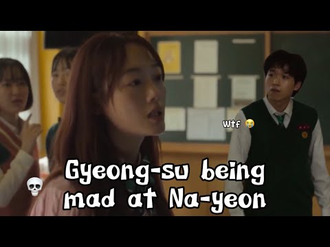 [All of us are dead] Gyeong-su being mad at Na-yeon 💀 (Spoiler warning)