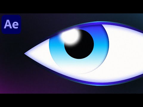 Eyes Motion Graphics Animation in After Effects - After Effects Tutorial