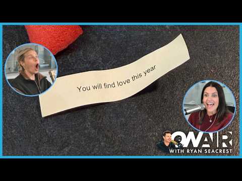 Seacrest Got the Best Valentine Fortune Cookie: Watch Back Here | On Air with Ryan Seacrest
