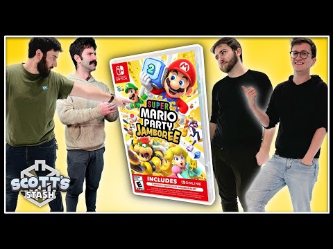Scott, Sam and Eric Convince Justin to Like Super Mario Party Jamboree