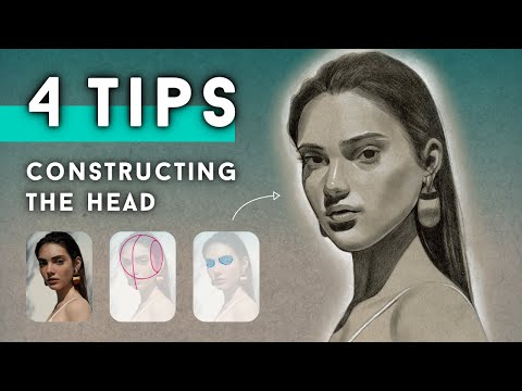4 TIPS & TRICKS on How to Construct a Head for Portraits | Methods I find helpful