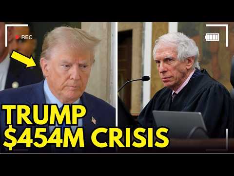 TRUMP PANICS as $454 MILLION Judgment EXPLODES Overnight