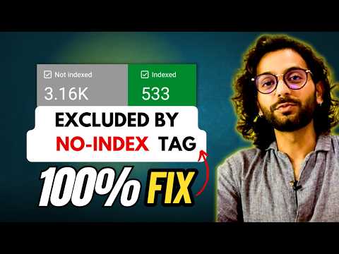 Fix - Excluded by 'Noindex' Tag Error In Search Console [SOLVED]