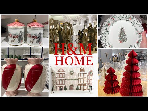 H&M Home Christmas 2025! COME SHOP WITH ME🎄✨