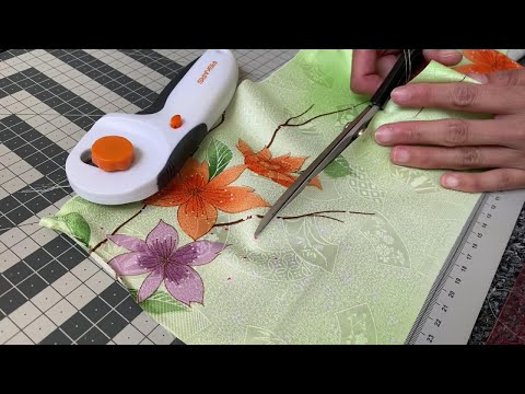 Watch Me Transform Old Kimonos Into Summer Flare Skirt!