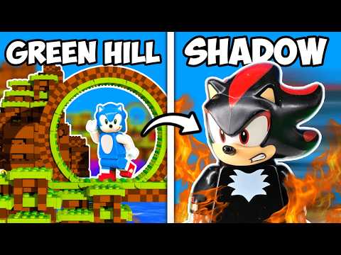I Built Sonic The Hedgehog 3 Using LEGO