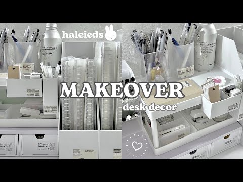 MAKEOVER 🖇️: deskdecor + minimalistic ( haul, shopping & shopee, etc).