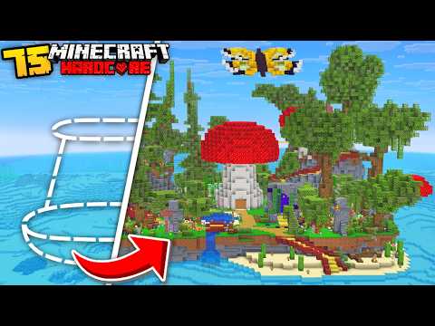 I Transformed the OCEAN into the OVERWORLD in Minecraft Hardcore