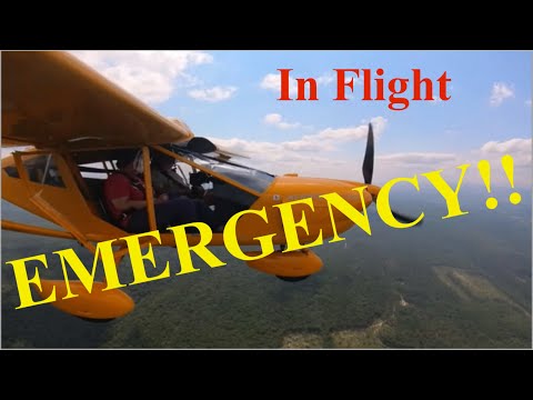 In Flight Emergency Caught On Camera With Emergency Landing
