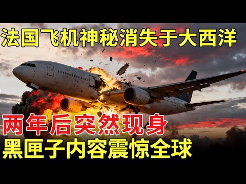 法国飞机神秘消失于大西洋，两年后突然现身，230具遗体面目全非，黑匣子内容震惊全球【历史档案】