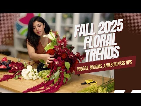 Fall Floral Trends 2025: Colors, Blooms, and Business Tips