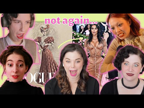 Reacting to Vogue's "Everything You Need to Know About the Corset" cause we haven't suffered enough.