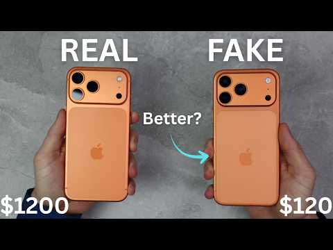 Fake iPhone 17 Pro max BETTER than the REAL??