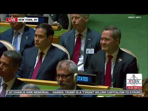 WATCH: President Trump Gives a Major Address to the United Nations General Assembly in NYC - 9/23/25