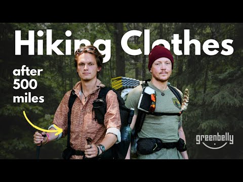 16 Hikers Share FAVORITE CLOTHES after 500 Miles
