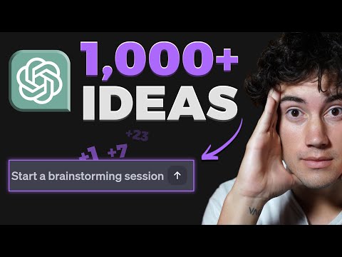3 Ways to Brainstorm ANYTHING in ChatGPT! (+ Free Prompt!)