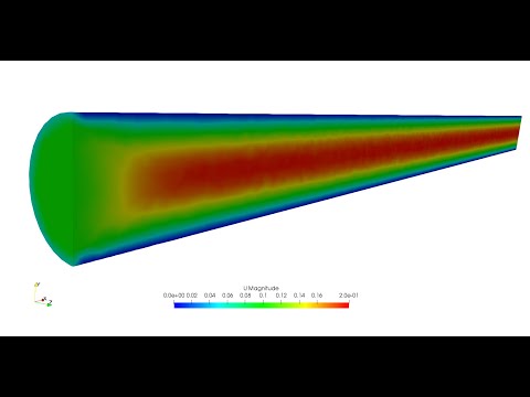 How to do Analysis of Turbulent Water Flow Inside Pipe using OpenFOAM, Salome and Paraview