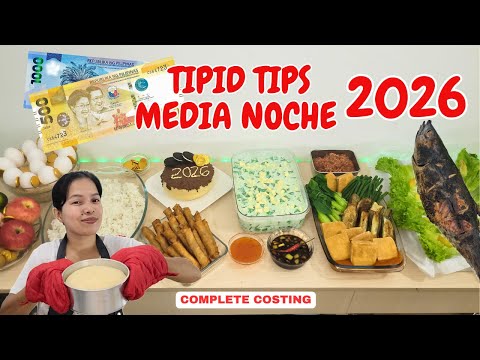 1,500 BUDGET FOR MEDIA NOCHE 2026 TIPID TIPS VERSION | Tipid Tips atbp