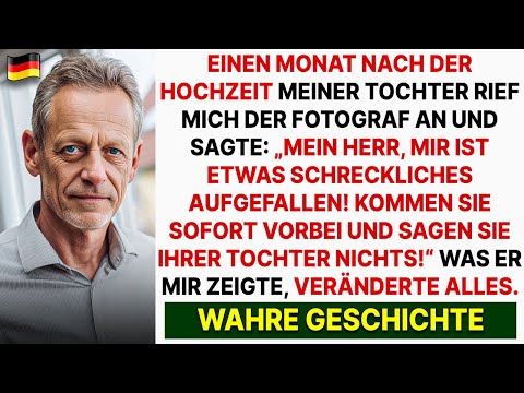 Der Fotograf rief mich an: Er hatte etwas Verstörendes auf den Hochzeitsfotos entdeckt...