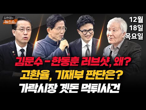12/18(목) 영어 듣기 쿠팡 청문회·또 난타당한 이학재(박순봉·김준일) 국민의힘 미래(조갑제) 환율·주식·부동산(기재부 1차관) 가락시장 곗돈 30억(가락시장 상인)