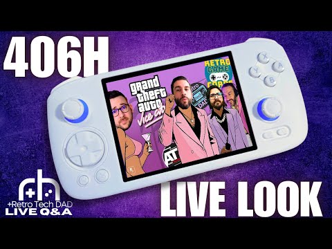 Anbernic RG406H Game Showcase and Q+A (ft.@RetroGameCorps)