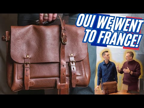 Inside Bleu de Chauffe: The French leather bags American men love