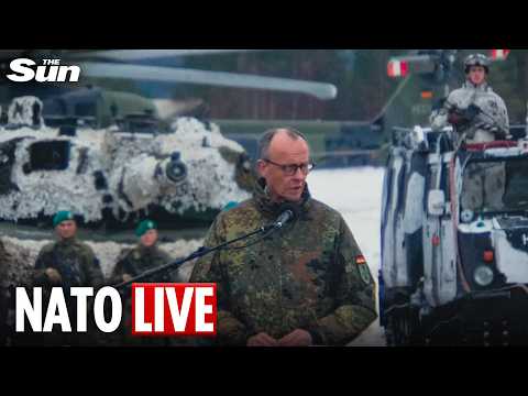 LIVE: Chancellor Merz, PM Carney, and PM Støre brief from the High North