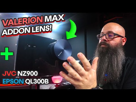 Valerion VisionMaster Max - ADDON LENS! Review & Comparison JVC vs EPSON vs VALERION!