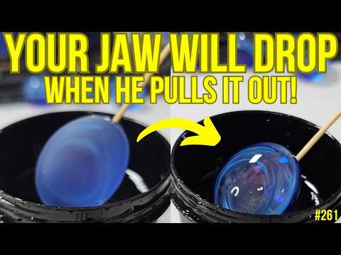 #261. This REALLY TESTED ME! But Was 100% WORTH IT! Resin SPACE GLASS!