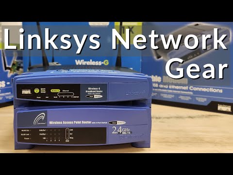 Early 2000s Linksys Wi-Fi Gear