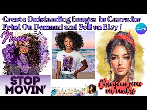 Canva Tutorial -Create Outstanding Images in Canva -Step by Step Guide- #canvatutorial  #etsy